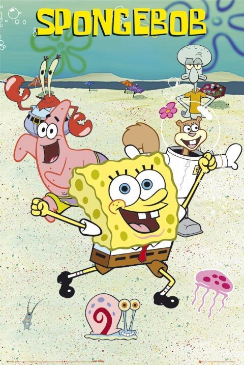 Poster SPONGEBOB - cast 2