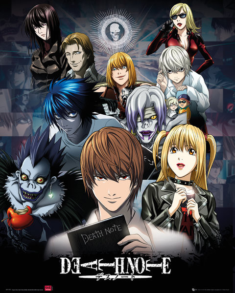 Poster Death Note - collage