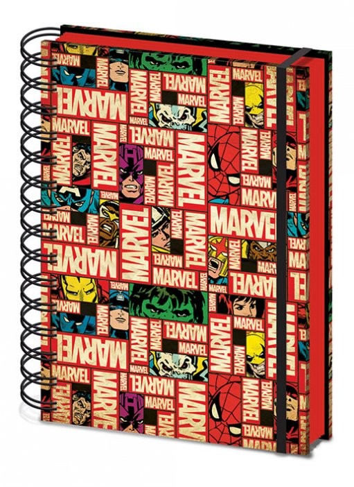 Σημειωματάριο Marvel - Block Logo A5