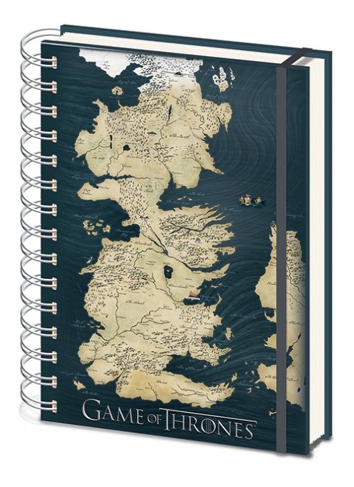 Notebook Game of Thrones - Map A5