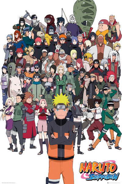 Poster Naruto Shippuden - Group