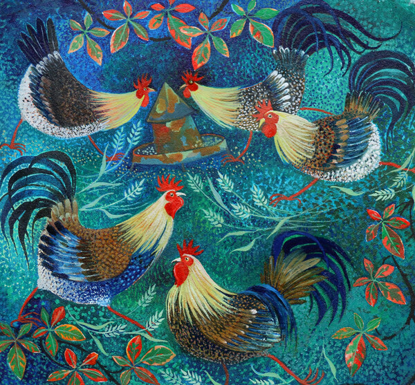 Плакат Hungry Hens, 2019