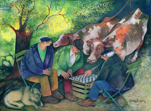 Плакат Cow Dealers