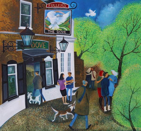 Принти на полотні The Dove Pub Hammersmith, 2015