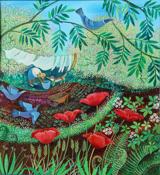 Плакат Woodpigeons, 2019