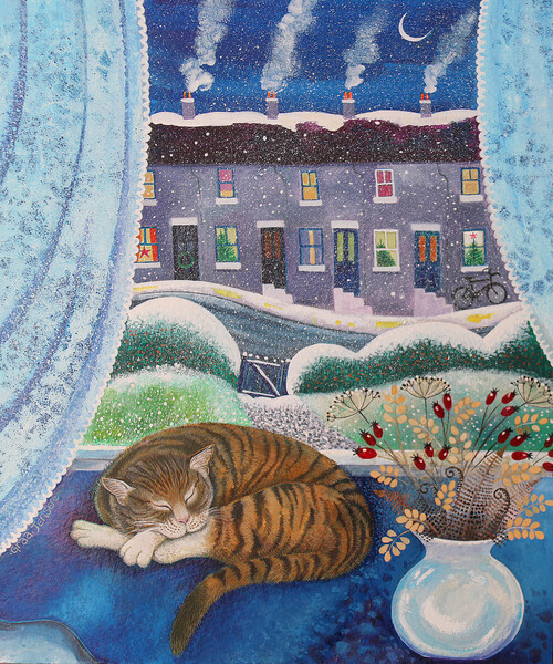 Плакат Cosy Cat, 2016