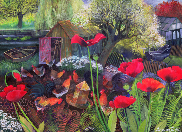 Плакат Hen Run, 1994