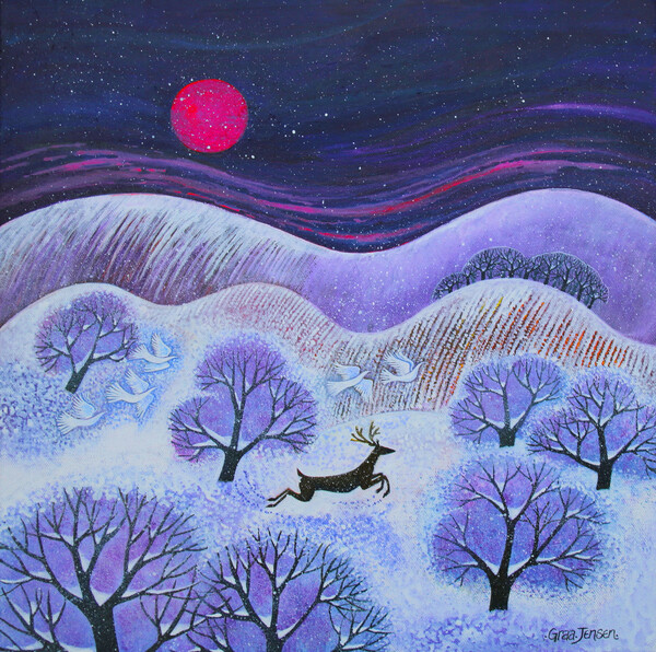 Плакат Winter Stag, 2023