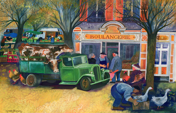 Плакат La Boulangerie