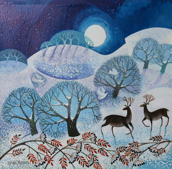 Плакат Snowy Land, 2017