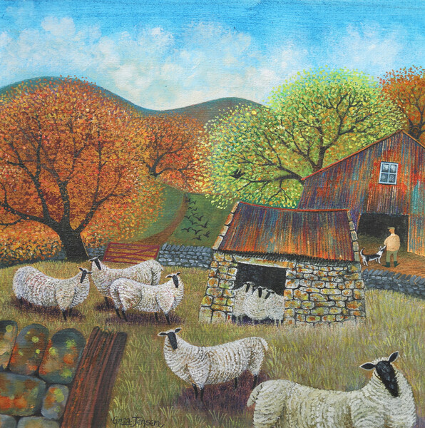 Плакат Sheep Hut, 2022