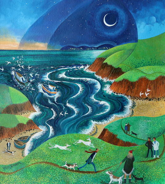 Плакат Evening Sea Breezes, 2017