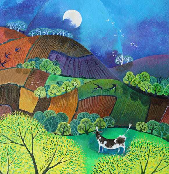Плакат Moon cow, 2016