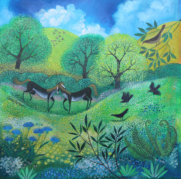Плакат Horse Field, 2025,