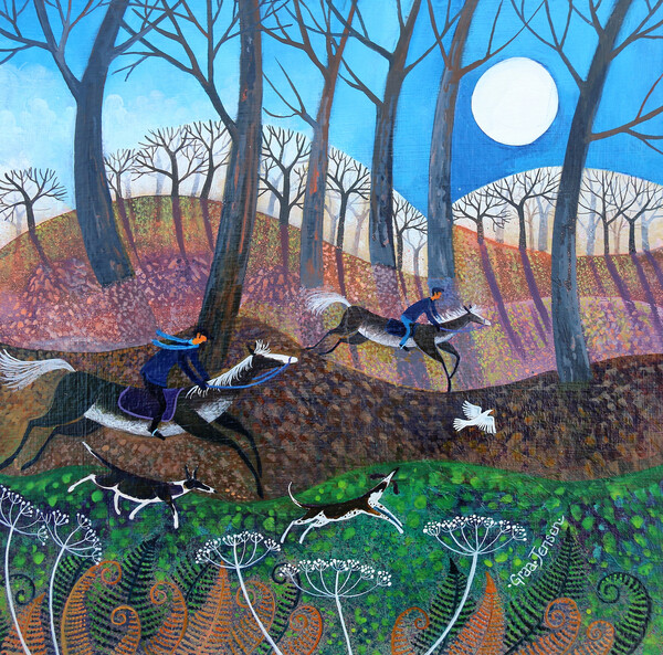 Плакат Galloping on the Common, 2025,