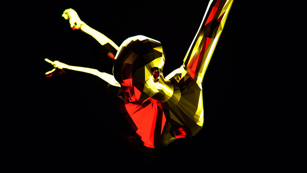 Плакат Gold Poly Dancer,  c.2015-2025