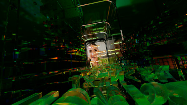 Плакат Digital Phone Interior Environment,  c.2015-2025