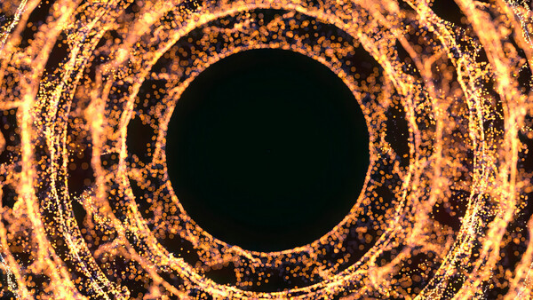 Плакат Radial Particle Tunnel, c.2015-2025
