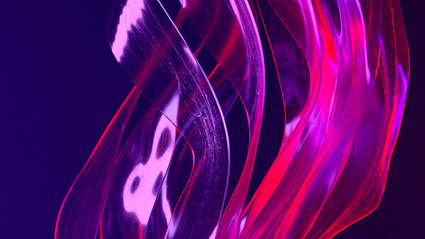 Плакат Glass Strands Rising Vertically,  c.2015-2025