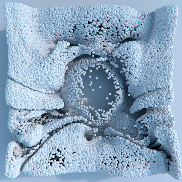 Плакат White Particle Formation, c.2015-2025