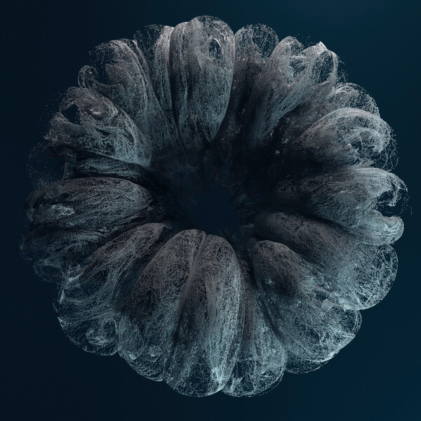 Плакат Particle Radial Explosion,  c.2015-2025