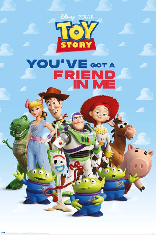 Плакат Toy Story: 30th Anniversary - You've Got Friend in Me