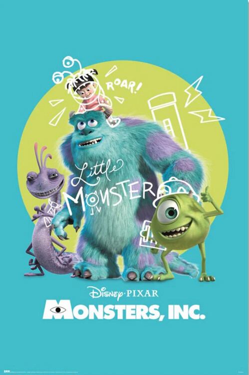 Плакат Monsters, inc. - Little Monster