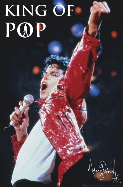 Плакат Michael Jackson - King of Pop