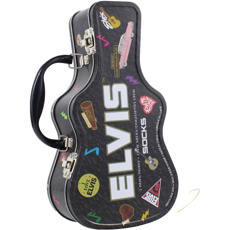 Meias Elvis Presley - Logos | 3 pares