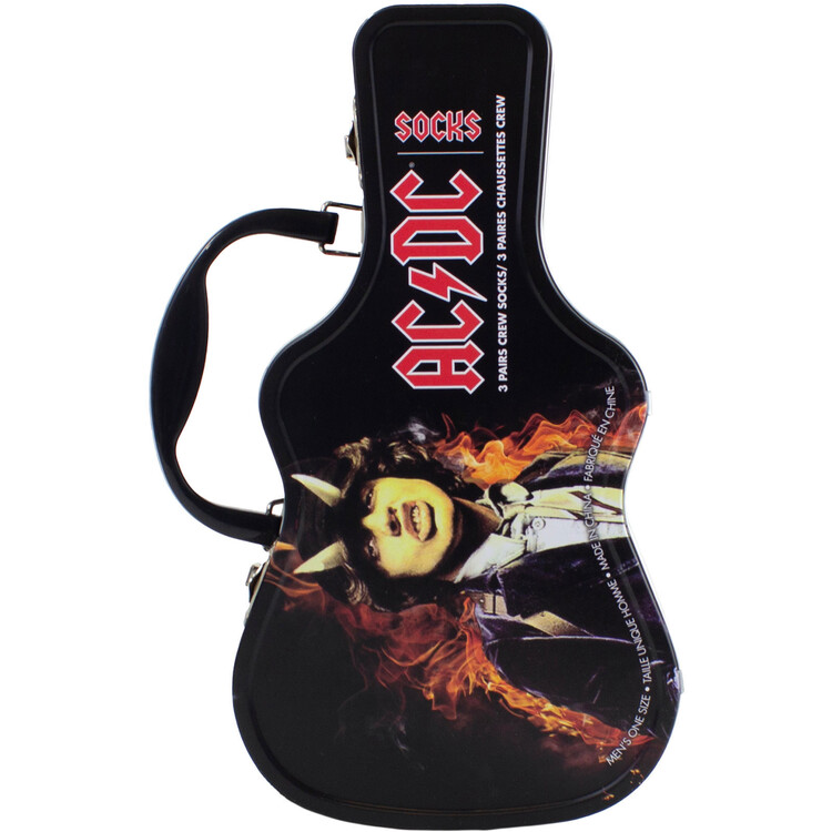 Nogavice AC/DC - Logos | 3 pari