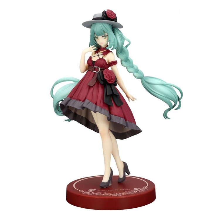 Figurine Hatsune Miku - Outing Dress Red Color Version