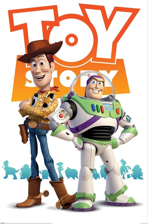 Плакат Toy Story - Woody N Buzz