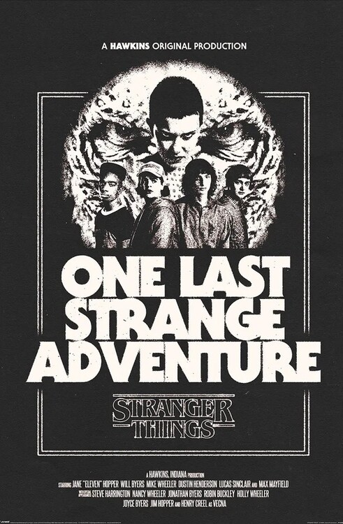 Плакат Stranger Things 5 - One Last Strange Adventure
