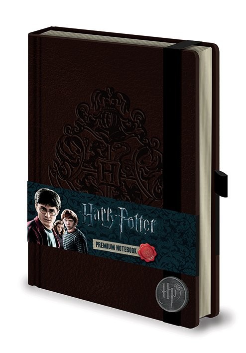 Σημειωματάριο Harry Potter - Hogwart's Crest Premium A5
