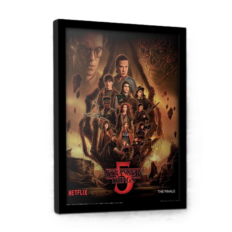 Framed Poster Stranger Things 5 - The Finale