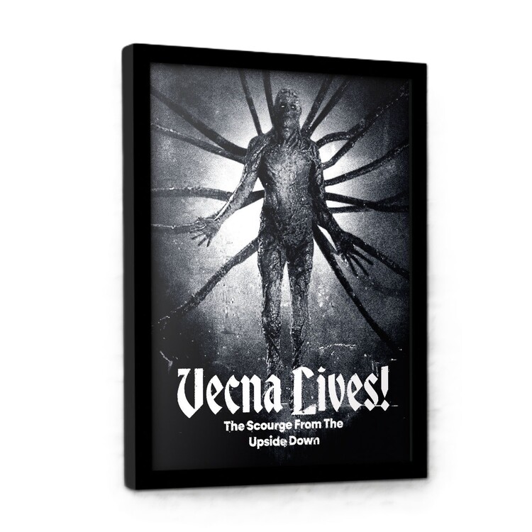 Poster emoldurado Stranger Things - Vecna Lives