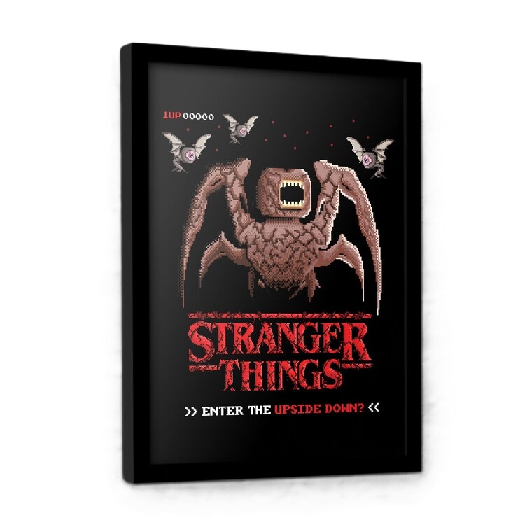 Uokvirjen plakat Stranger Things 5 - Enter the Upside Down