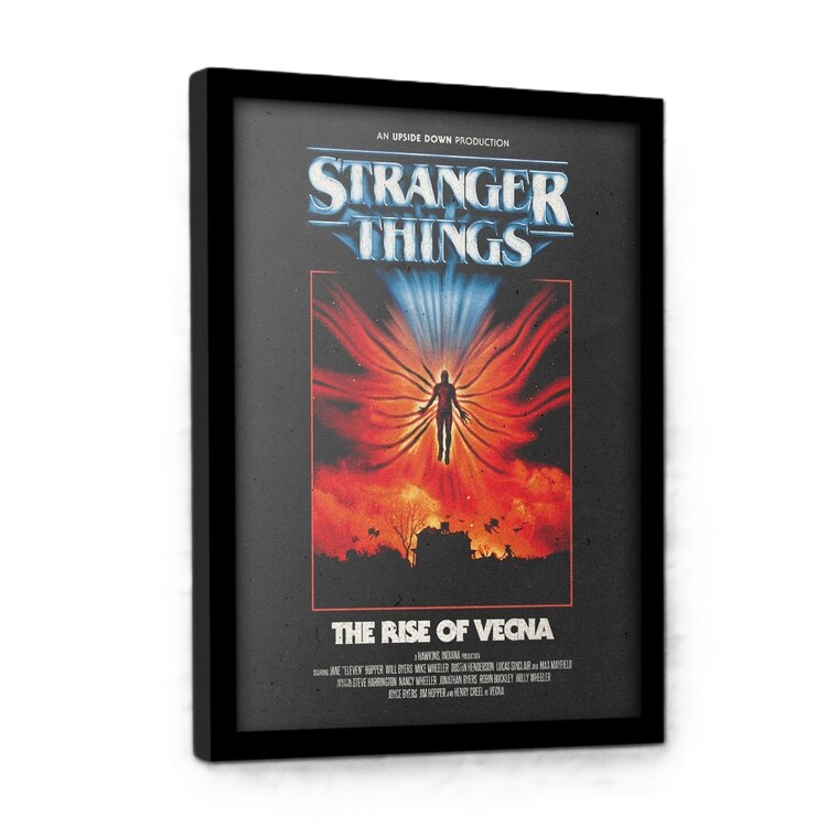 Κορνιζαρισμένη αφίσα Stranger Things 5 - The Rise of Vecna