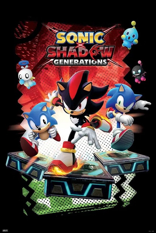 Poster Sonic X Shadow: Generations
