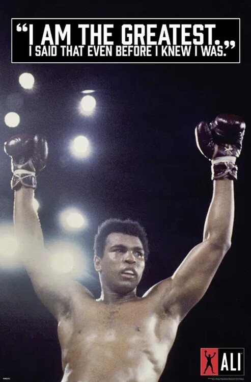 Αφίσα Muhammad Ali - I am the Greatest