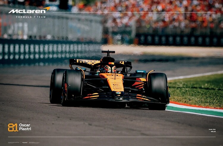 Αφίσα Formula 1 - Oscar Piastri - Imola
