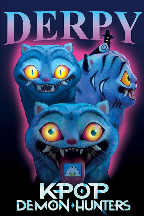 Poster K-Pop Demon Hunters - Derpy