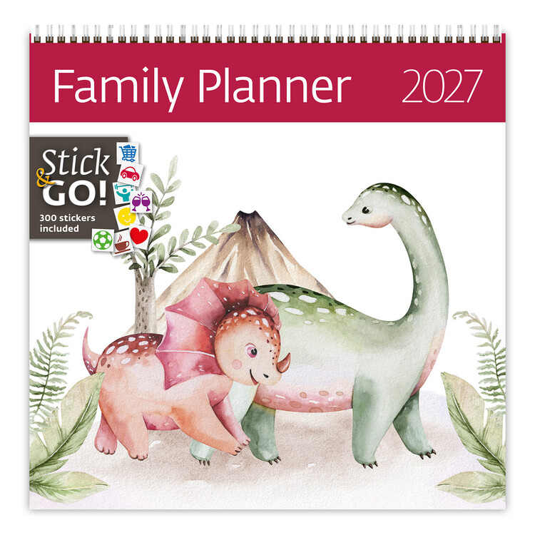 Koledar 2027 Družinski planer