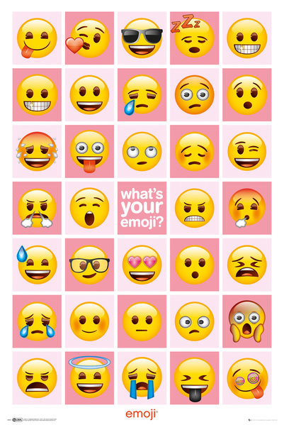 Плакат EMOJI - What's Your Emoji