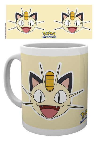 Skodelica Pokémon - Meowth Face