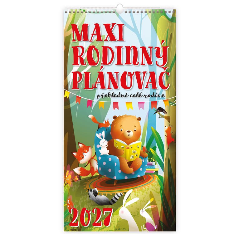 Календар 2027 Maxi Family Planner