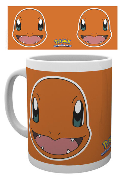 Skodelica Pokémon - Charmander Face