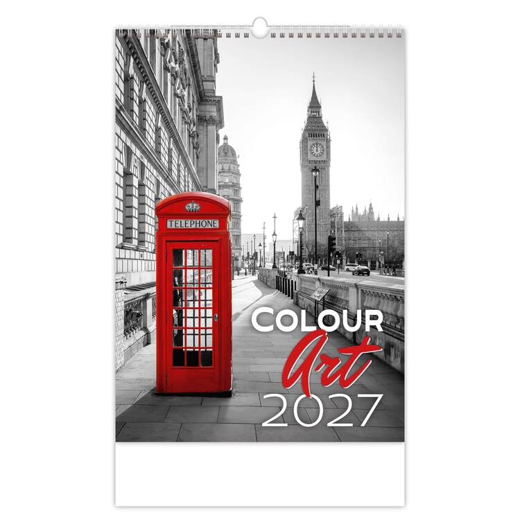 Kalenteri 2027 Colour Art