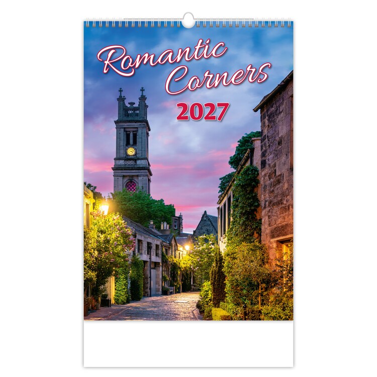 Ημερολόγιο 2027 Romantic Corners
