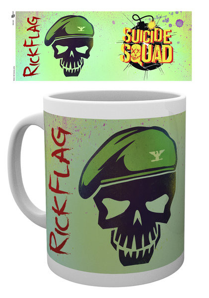 Skodelica Suicide Squad - Flag Skull
